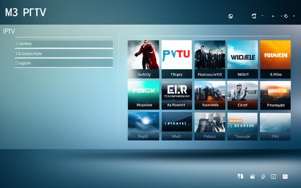 IPTV Player Interface